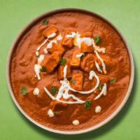 Creamy Butter Cottage Cheese · Char grilled cottage cheese cubes, cooked to perfection in a tomato cream sauce.