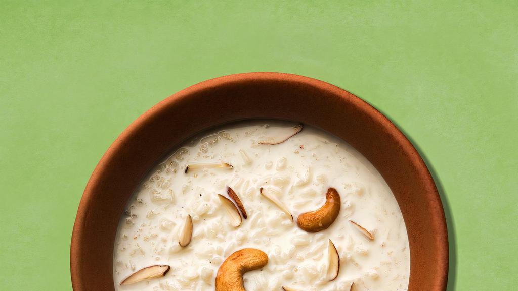 Rice Pudding · Simple rice cooked in sweetened milk with add-ins like ground cinnamon or raisins.