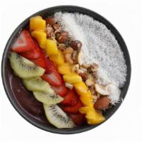 Luscious · A base of Acai, Pineapple, Banana, Raw Honey . Topped with:  Chia Pudding, Mixed Nuts, Straw...