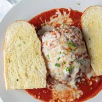 Mimi'S Original Lasagna · Thin pasta sheets separated with creamy bolognese sauce, ricotta, provolone, and mozzarella,...