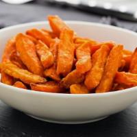 Sweet Potato Fries · Drizzled with Honey Butter