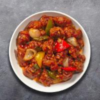 Code Gobi 65 · Cauliflower marinated with garlic & ginger; then stir-fried and slightly sauteed with green ...