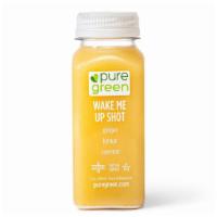 Wake Me Up, Cold Pressed Shot (Immune Booster) · Ingredients: Ginger, lemon, & cayenne.
 
The Wake Me Up cold pressed juice shot is a concent...