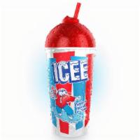 Icee · A frozen carbonated beverage available in your favorite fruit and soda flavors.