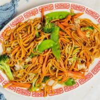 Vegetable · Flat rice noodles.