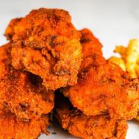 5 Jumbo Hot Tender Combo    · 5 of our famous, jumbo, hand-breaded chicken tenders drenched in Nashville Hot Sauce. Served...