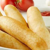 Italian Garlic Breadsticks (6) · With marinara sauce for dipping.