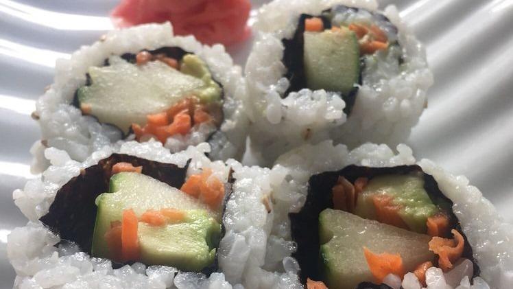 Vegetable Roll · Avocado, carrot and cucumber.