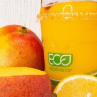 Mangonada Smoothie · Refreshing mango sorbet blended with fresh mango and orange juice and topped with sea salt a...