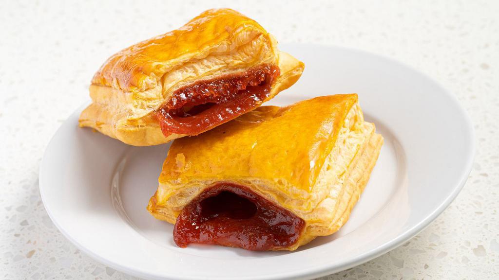 Guava Pastry · Puff pastry filled w/ Guava