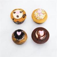 4 Pack Mini Cupcakes Gf · Four vegan and gluten free flavors of mini cupcakes from our daily selection. Pick your flav...