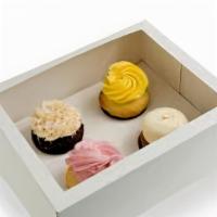 Cupcake 4-Pack · A four-pack of your favorite cupcakes!  Pick up to 4 flavors.  If you wish to have multiples...