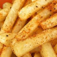 Cajun Fries · Lightly seasoned shoestring fries.