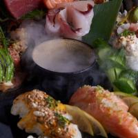 Omakase Dinner For 2 · Our chef's sushi and kitchen choice.