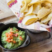 Guacamole And Chips · Made fresh daily, served with housemade chips. Vegetarian. Vegan.