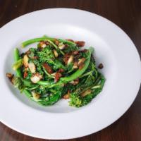 Broccoli Rabe · Fresh broccoli rabe sautéed with fresh garlic and extra virgin olive oil.