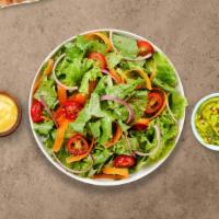 Salad Slide · (Vegetarian) Romaine lettuce, cherry tomatoes, carrots, and onions dressed tossed with lemon...
