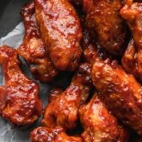 Bbq Wings (Non-Breaded) · 10 pieces.