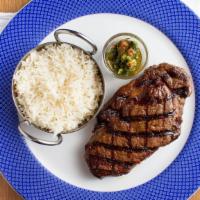 14 Oz Bife De Chorizo · Prime New York Steak · 14oz Prime Quality - Served with choice of side