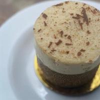 Tiramisu Chocolate Ind. · A bottom layer of chocolate cake topped with silky chocolate mousse, a genoise layer soaked ...