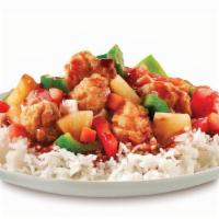 General Thai Chicken - Special · Crisp pieces of fried chicken in a sweet and sour sauce with bell pepper, onion, carrot, tom...