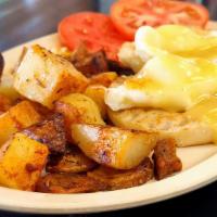 Egg New Orleans · All served with a side of home fries or tomato eggs cooked to order.