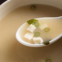 Miso Soup · Side of homemade soup