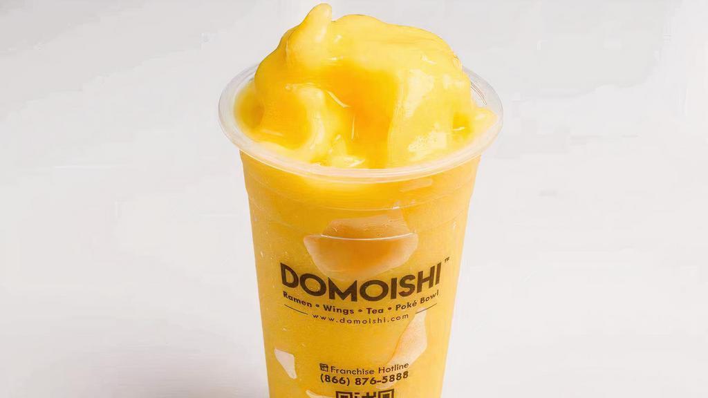 Mango Smoothie · Perfectly blended with fresh mango and fruit juice.
