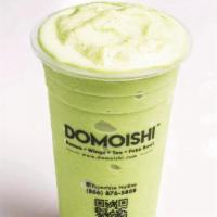 Matcha Frappe · Perfectly blended with rich matcha, fresh cream and ice.