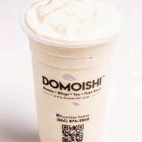 Vanilla Frappe · Perfectly blended with rich vanilla, fresh cream and ice.