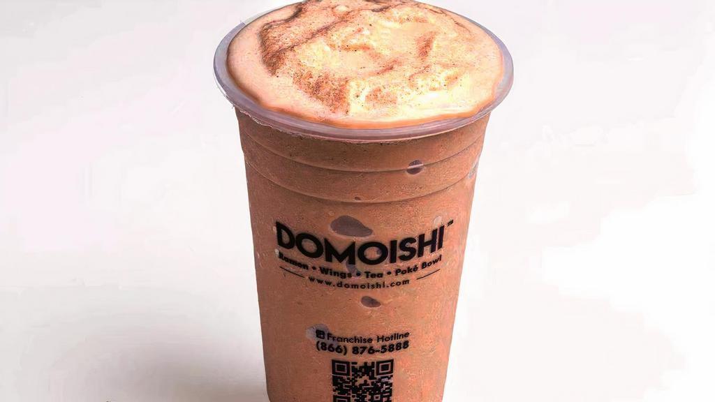 Chocolate Frappe · Perfectly blended with rich chocolate, fresh cream and ice.