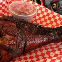 Turkey Leg · Smoked Turkey Leg with your choice of dipping sauce on the side.