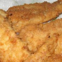 Flounder Fillet Combo  · (3 pcs) Flounder Fillet
(Served with fries, coleslaw and bread)