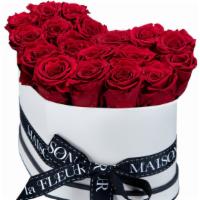 Amour Collection - Premium Preserved Roses · A beautiful bouquet of long-lasting roses in a heart box can be a way of declaring love or a...