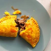 Jamaican Patty Spicy Cold Sandwich · Spicy.