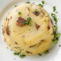 Pure De Papas · Mashed potatoes.