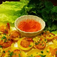 F9 Vietnamese Mini Savory Pancakes With Shrimp · 