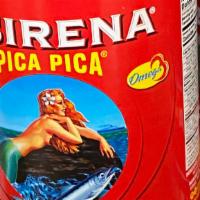 Sardinas Pica Pica (15 Oz) · Fifteen ounces.