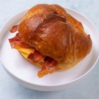 Bacon, Egg & Cheese Sandwich · Pork Bacon Only (Turkey Bacon Not Available)