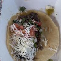 Taco De Barbacoa · BBQ tacos.