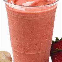 Strawberry Banana Smoothie Cal 360 · Our premium 16 ounce Smoothie is made with real fruit and low-fat yogurt.