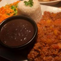 Beef Picadillo · Grandma's favorite. Authentic Cuban style ground beef and potatoes.