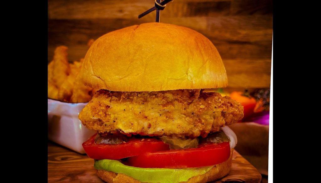 Original Chicken Sandwich · Fried chicken breast with lettuce, tomato, and pickles
