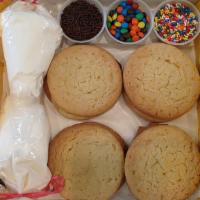 Holiday Cookie Kit · It's our signature DIY cookie decorating kit!  It comes with 10 of our delicious Sugar Cooki...