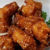 Chicken Wing (6) (Flavored) · Hot braised, teriyaki, lemon pepper, or honey garlic.