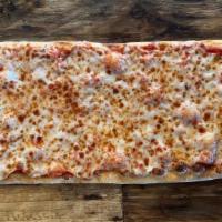 Cheese Pizza · Tomato sauce and mozzarella cheese.