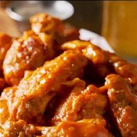 Wings (10 Pieces) · 10 classic chicken wings with up to 2 flavors (first flavor for free, additional flavor for ...
