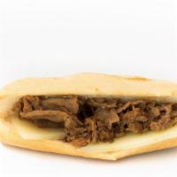   · Philly Steak and manchego cheese