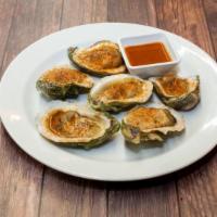 Oysters Half-Shell (6) · (fried or steamed).