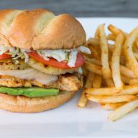What A Jerk Sandwich · This grilled chicken sandwich has an attitude thanks to our special Island Jerk seasoning, S...